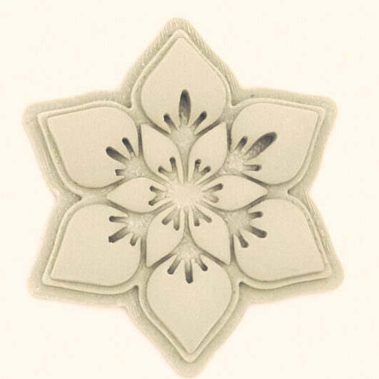 floral polymer clay cutters