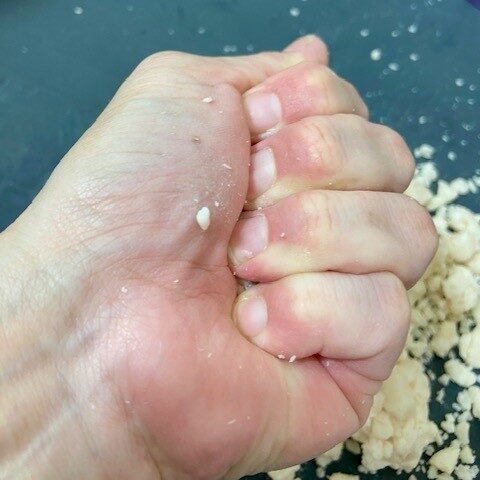 conditioning polymer clay without pasta machine